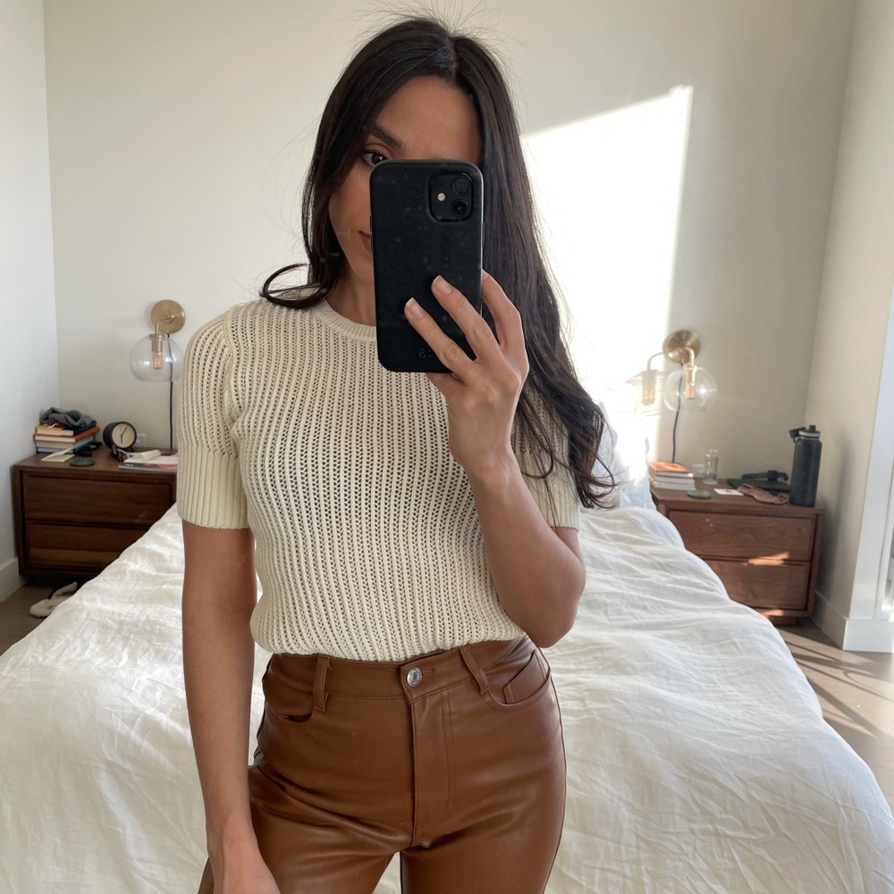 & other stories - short sleeve knit